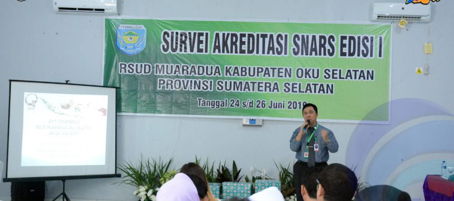 TIM SURVEIOR KARS GELAR EXIT BRIEFING USAI  LAKSANAKAN SURVEI AKREDITASI RS SNARS EDISI I DI RSUD MUARADUA