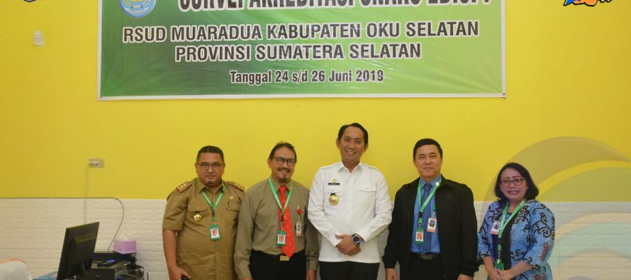 RSUD MUARADUA LULUS AKREDITASI DENGAN STATUS TINGKAT UTAMA RATING BINTANG EMPAT UNTUK RUMAH SAKIT TIPE D