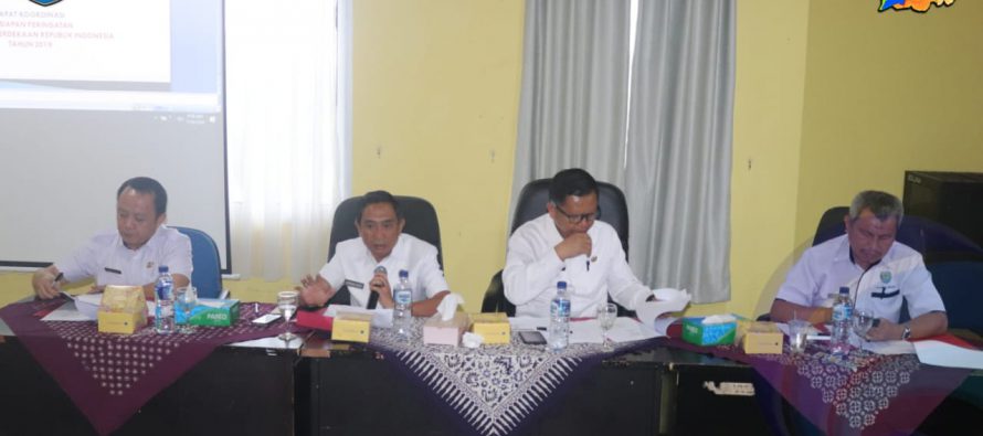 JELANG HUT RI KE-74 PEMKAB OKU SELATAN GELAR RAKOR PERSIAPAN PERINGATAN KEMERDEKAAN REPUBLIK INDONESIA