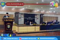 KETUA DPRD OKU SELATAN RESMI BUKA SIDANG PARIPURNA DALAM RANGKA PEMBAHASAN RANCANGAN KEBIJAKAN UMUM PERUBAHAN APBD DAN RANCANGAN PRIORITAS PLAFON ANGGARAN SEMENTARA PERUBAHAN APBD KABUPATEN OKU SELATAN TAHUN ANGGARAN 2019
