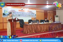 BPKAD KABUPATEN OKU SELATAN GELAR SOSIALISASI PERMENDAGRI RI NOMOR 33 TAHUN 2019 TENTANG PEDOMAN PENYUSUNAN APBD TAHUN ANGGARAN 2020