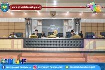 DPRD KABUPATEN OKU SELATAN GELAR SIDANG PARIPURNA DENGAN AGENDA LAPORAN BADAN ANGGARAN TERHADAP RKUA DAN PPAS PERUBAHAN APBD TA 2019