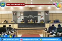BUPATI SAMPAIKAN JAWABAN TERHADAP PANDANGAN UMUM ENAM FRAKSI ANGGOTA  DPRD KABUPATEN OKU SELATAN