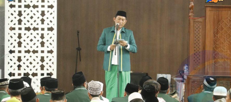 BUPATI HADIRI PENGAJIAN AKBAR DALAM RANGKA PELANTIKAN PCNU SE KABUPATEN OKU SELATAN