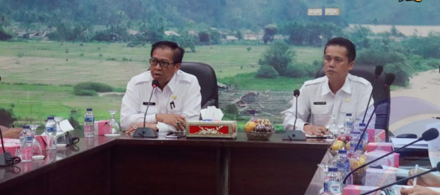 DINAS PU TR GELAR PAPARAN LAPORAN AKHIR TERKAIT KEGIATAN REVISI RTRW KABUPATEN OKU SELATAN