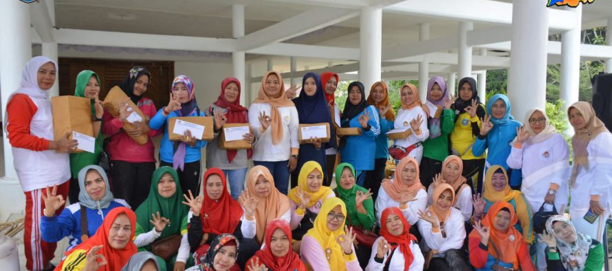 MERIAHKAN HUT KE-74 KEMERDEKAAN RI, DWP KABUPATEN OKU SELATAN GELAR BERBAGAI PERLOMBAAN ANTAR ANGGOTA DWP SE-KAB. OKU SELATAN