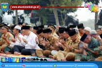 MENGHARAP HUJAN, PEMKAB OKU SELATAN GELAR SHOLAT ISTISQA