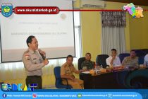 ANTISIPASI KARHUTLA, KESBANGPOL OKU SELATAN GELAR RAPAT KOORDINASI TIM KEWASPADAAN DINI DAERAH OKU SELATAN TW III TAHUN 2019