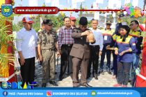 33 CALON PASKIBRAKA KABUPATEN OKU SELATAN TAHUN 2019 HUNI DESA BAHAGIA USAI PROSESI UPACARA TANTINGAN