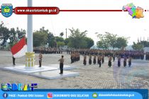 WAKIL BUPATI OKU SELATAN PIMPIN UPACARA HUT KE-58 GERAKAN PRAMUKA TAHUN 2019 TINGKAT KABUPATEN OKU SELATAN