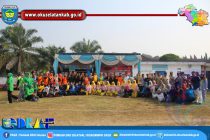 SENAM BERSAMA DALAM RANGKA SYUKURAN ATAS SUKSESNYA PEMILU TAHUN 2019 YANG AMAN, DAMAI DAN SEJUK DI LAPANGAN BOLA KAKI POLRES OKU SELATAN
