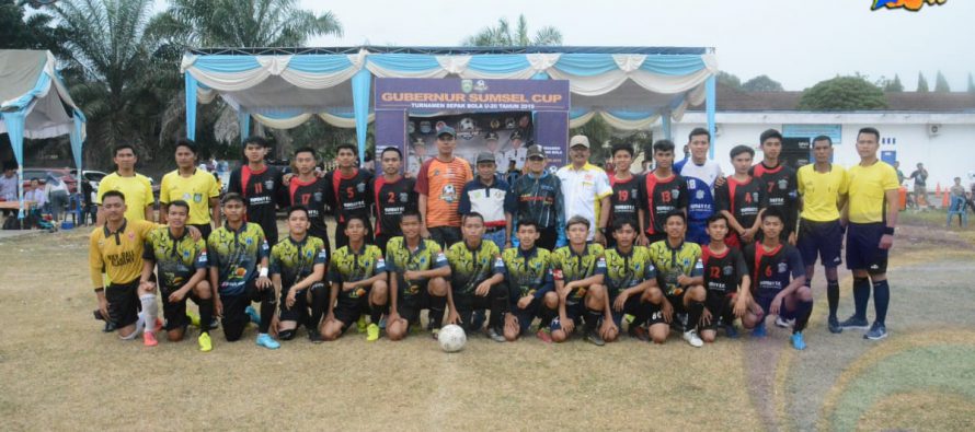 PENUTUPAN CEREMONY TURNAMEN SEPAKBOLA GUBERNUR SUMATERA SELATAN CUP 2019 U-20 TAHUN 2019, MEWAKILI BUPATI OKU SELATAN ASISTEN III RESMI TUTUP TURNAMEN SEPAKBOLA GUBERNUR CUP