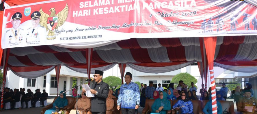 PEMKAB OKU SELATAN GELAR UPACARA PERINGATAN HARI KESAKTIAN PANCASILA TAHUN 2019