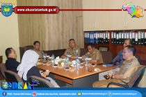 AUDIENSI KADISPORA PROVINSI SUMSEL TERKAIT PENYELENGGARAAN TURNAMEN SEPAKBOLA U-20 PIALA GUBERNUR SUMSEL