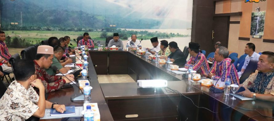 JELANG PILKADES SERENTAK TAHUN 2019, PEMKAB OKU SELATAN GELAR RAPAT KOORDINASI KEWASPADAAN DINI DAN SINERGITAS DALAM RANGKA DETEKSI DINI KONFLIK