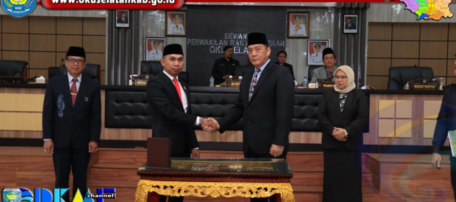 PENUTUPAN RAPAT PARIPURNA DPRD OKU SELATAN DALAM RANGKA PEMBAHASAN RAPERDA APBD KABUPATEN OKU SELATAN TAHUN ANGGARAN 2020 DAN PROPEMPERDA TAHUN 2020 SERTA TIGA RAPERDA KABUPATEN OKU SELATAN TAHUN 2019