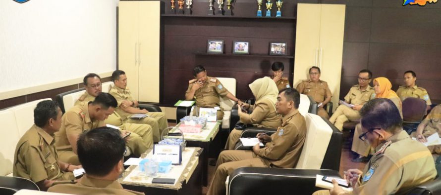 SEKDA OKU SELATAN PIMPIN RAPAT PERSIAPAN JELANG PERINGATAN HUT OKU SELATAN YANG KE- 16