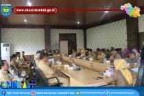 ASISTEN I BIDANG ADMINISTRASI DAN KESRA HADIRI PENANDATANGAN PERJANJIAN KERJASAMA BIDANG KEPENDUDUKAN KABUPATEN OKU SELATAN TAHUN 2019