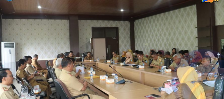 ASISTEN I BIDANG ADMINISTRASI DAN KESRA HADIRI PENANDATANGAN PERJANJIAN KERJASAMA BIDANG KEPENDUDUKAN KABUPATEN OKU SELATAN TAHUN 2019