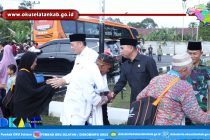 WAKIL BUPATI OKU SELATAN DAN KETUA DPRD OKU SELATAN SAMBUT KEDATANGAN JAMAAH UMRAH PEMKAB OKU SELATAN TAHUN 2019
