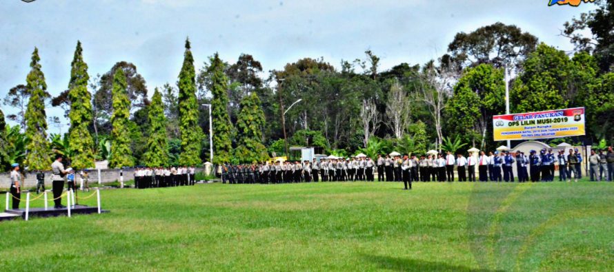 ASISTEN II BIDANG EKONOMI DAN PEMBANGUNAN HADIRI APEL GELAR PASUKAN OPS LILIN JELANG PERAYAAN NATAL 2019 DAN TAHUN BARU 2020