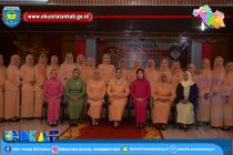 PENASIHAT DWP KABUPATEN OKU SELATAN MEMBUKA SECARA LANGSUNG ACARA PUNCAK PERINGATAN HUT DWP KE-20