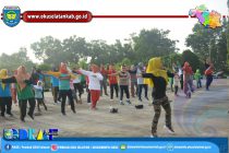 SENAM SEHAT BERSAMA DI LAPANGAN PEMKAB OKU SELATAN