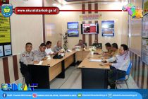 POLRES OKU SELATAN BERSAMA PEMKAB OKU SELATAN IKUTI VIDEO CONFERENCE MEMBAHAS PERKEMBANGAN SITUASI BENCANA ALAM DAN KESIAPSIAGAAN KEWILAYAHAN DALAM MENANGANI BENCANA ALAM