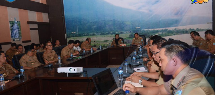 SEKRETARIS DAERAH PIMPIN RAPAT KOORDINASI  LINTAS SATUAN KERJA PERANGKAT DAERAH (SKPD) KABUPATEN OKU SELATAN