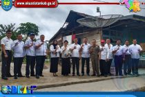 TIM KERJA STOP BAB MENINJAU LANGSUNG BANGUNAN JAMBAN UMUM DI WILAYAH TANGSI BUMI AGUNG