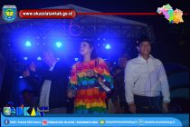 RIBUAN MASYARAKAT SAKSIKAN MALAM HIBURAN RAKYAT DALAM RANGKA HUT KE-16 KABUPATEN OKU SELATAN