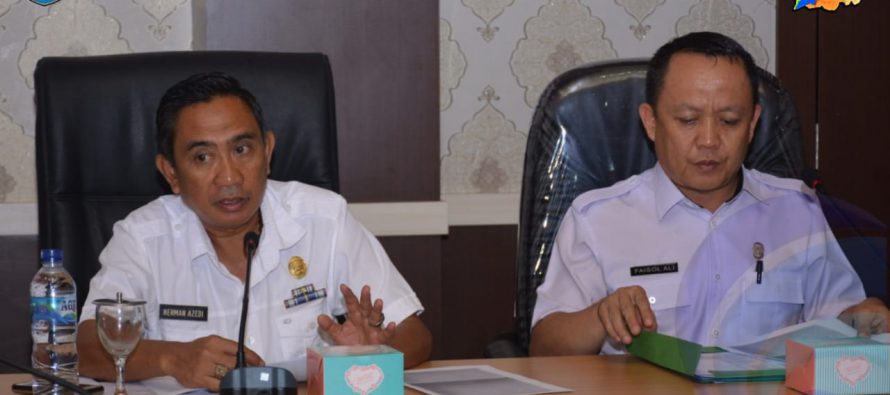 RAPAT KOORDINASI PENGESAHAN PERBATASAN DAERAH KABUPATEN OKU SELATAN DENGAN KABUPATEN OKU