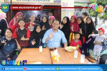 IKUT MERIAHKAN HUT KE 16 KABUPATEN OKU SELATAN, KAPOLRES OKU SELATAN BUKA GERAI KOPI KAPOLRES DI PAMERAN UMKM