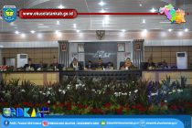 HERMAN DERU HADIRI SIDANG PARIPURNA ISTIMEWA 1 DPRD KABUPATEN OKU SELATAN DALAM RANGKA HUT KE-16 KABUPATEN OKU SELATAN