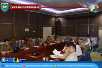 BAPPEDA LITBANG GELAR RAPAT KOORDINASI DAN EVALUASI PENCAPAIAN INDIKATOR KABUPATEN LAYAK ANAK TAHUN 2020