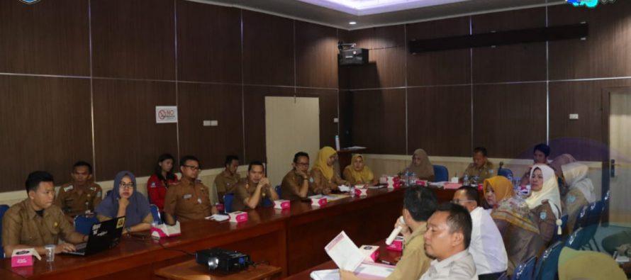 BAPPEDA LITBANG GELAR RAPAT KOORDINASI DAN EVALUASI PENCAPAIAN INDIKATOR KABUPATEN LAYAK ANAK TAHUN 2020
