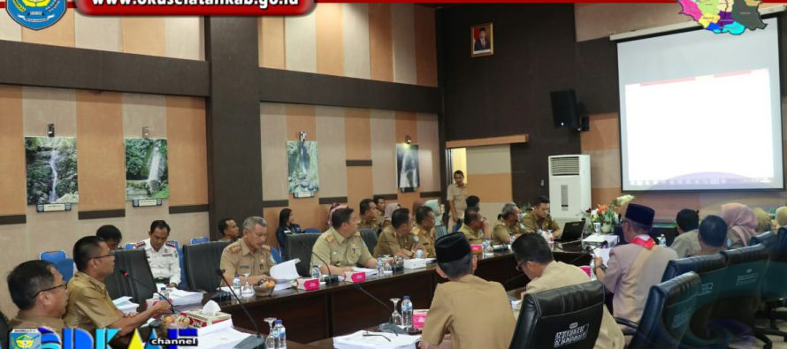 SEKRETARIS DAERAH HADIRI RAPAT KOORDINASI REVISI PERATURAN KDH TENTANG PENJABARAN APBD TAHUN ANGGARAN 2020