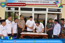 BUPATI OKU SELATAN RESMIKAN PENGGUNAAN GEDUNG BARU DINAS PENANAMAN MODAL DAN PELAYANAN TERPADU SATU PINTU KABUPATEN OKU SELATAN
