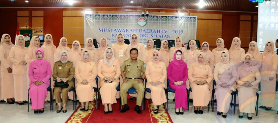 DWP KABUPATEN OKU SELATAN GELAR MUSDA IV TAHUN 2019