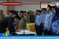 PENGAMBILAN SUMPAH/JANJI PEGAWAI NEGERI SIPIL DI LINGKUNGAN PEMERINTAH KABUPATEN OGAN KOMERING ULU SELATAN TAHUN 2020