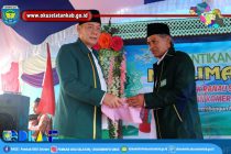 WAKIL BUPATI OKU SELATAN HADIRI ACARA PENGAJIAN DAN PELANTIKAN PENGURUS ANAK CABANG MUSLIMAT NU KECAMATAN WARKUK RANAU SELATAN PERIODE 2019-2024
