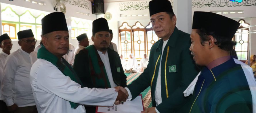 WAKIL BUPATI OKU SELATAN HADIRI ACARA PELANTIKAN MWC NU SEKECAMATAN BANDING AGUNG DAN DZIKIR MANAQIB DALAM RANGKA PERINGATAN MAULID NABI MUHAMMAD SAW