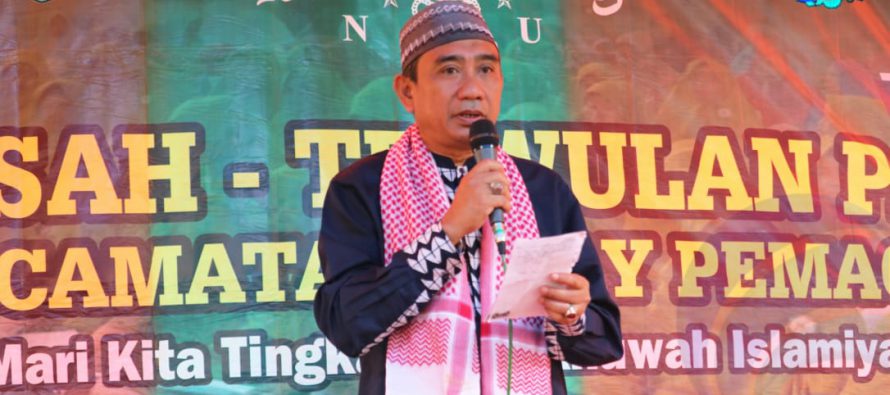 ASISTEN III HADIRI ACARA RUTIN TRI WULAN PAC DAN PHBI ISRA MI’RAJ NABI MUHAMMAD SAW DI DESA KROMO SUMBER RINGIN KECAMATAN BUAY PEMACA