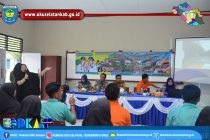 DINAS KOMINFO OKU SELATAN GELAR SOSIALISASI LAPOR!-SP4N DI SMA N 1 BUAY RAWAN