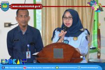 SEKETARIS DAERAH HADIRI ACARA SOSIALISASI PENYEBARAN INFORMASI PENCEGAHAN PEKERJA MIGRAN INDONESIA (PMI) NON PROSEDURAL DARI KANTOR IMIGRASI KELAS II NON TPI MUARA ENIM DI KABUPATEN OKU SELATAN