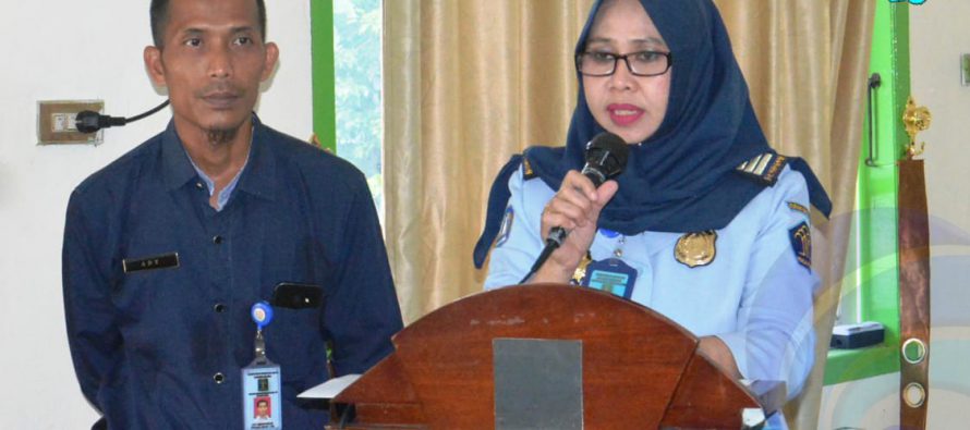 SEKETARIS DAERAH HADIRI ACARA SOSIALISASI PENYEBARAN INFORMASI PENCEGAHAN PEKERJA MIGRAN INDONESIA (PMI) NON PROSEDURAL DARI KANTOR IMIGRASI KELAS II NON TPI MUARA ENIM DI KABUPATEN OKU SELATAN