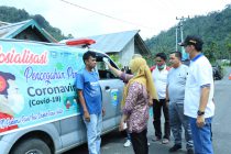 SIAGA DALAM MEMINIMALISIR PENYEBARAN VIRUS COVID 19 MASUK KABUPATEN, PEMERINTAH OKU SELATAN MENAMBAH POSKO TERPADU GUGUS DEPAN PENCEGAHAN DAN PENANGANAN COVID 19 DENGAN MENAMBAH POSKO DITITIK PERBATASAN KABUPATEN DIANTARANYA KEC. WARKUK RANAU SELATAN DAN KEC. SIMPANG MARTAPURA.