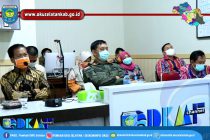 PEMKAB OKU SELATAN IKUTI VIDEO CONFERENCE DENGAN KEMENDAGRI, KEMENDAGRI SAMPAIKAN AGAR PEMDA MELAKUKAN PERCEPATAN ALOKASI ANGGARAN TERTENTU TERKAIT PENANGANAN COVID-19