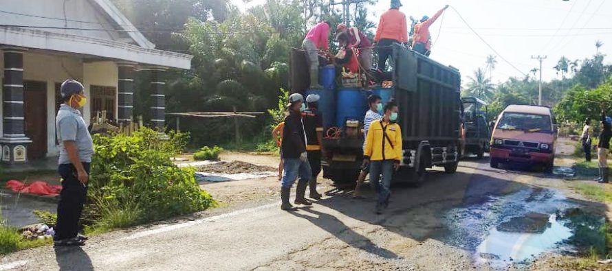 PEMERINTAH DAERAH KABUPATEN OKU SELATAN BEKERJA SAMA DENGAN ANGGOTA DPRD OKU SELATAN DALAM MEMINIMALISIR SERANGAN COVID-19 DIWILAYA KECAMATAN SIMPANG DAN SEKITARNYA