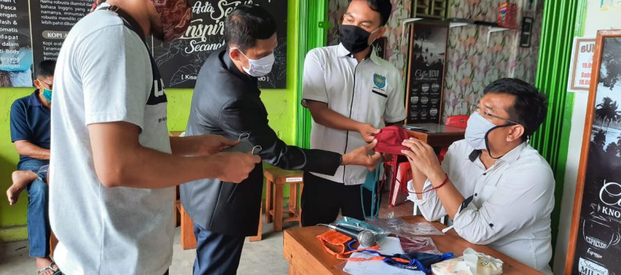 PEMKAB OKU SELATAN MELALUI GUGUS TUGAS COVID-19 OKU SELATAN BERDAYAKAN PENJAHIT LOKAL UNTUK SUPPLY MASKER KAIN